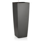 LECHUZA Cvetlični lonec Cubico Alto Premium 40 - Antracit kovinski Cene