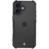 TACTICAL Quantum silikonski ovitek za iPhone 16 - prozorno črn, (21642986) Cene