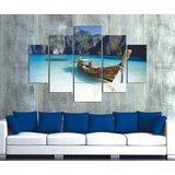 Wallity ST057 multicolor decorative mdf painting (5 pieces)