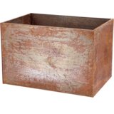  Pravokotno korito iz jekla Corten - 60 x 40 x 40 cm | Shoptok.si