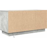 TV ormarić s LED svjetlima siva boja betona 100x41x50 cm | shoptok.hr