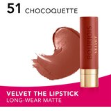Bourjois Rouge Velvet The Lipstick dugotrajni ruž za usne s mat efektom nijansa 51 Chocoquette 2.4 g | shoptok.hr