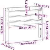  Uzglavlje s policama 100 cm od masive borovine | shoptok.hr
