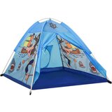  Dječji šator za igru s 250 loptica plavi 120 x 120 x 90 cm | shoptok.hr