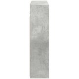  Kupaonski ormar s ogledalom Betonski sivi 73 5 x 16 x 62 5 cm | shoptok.hr