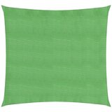vidaXL Senčno jadro 160 g/m² svetlo zeleno 4,5x4,5 m HDPE, (20729249) | Shoptok.si