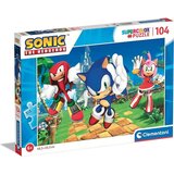 Clementoni puzzle Sonic ježek - 104 kosov | Shoptok.si