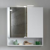 Kolpa San Evelin Kupaonski ormarić (Š x V: 37,2 x 71,6 cm, Siva/Hrast) | shoptok.hr