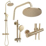 Rea Komplet za prhanje PAROT BRUSHED GOLD cene