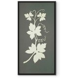  Slika - Philipp Otto Runge – Hop plant 40x80 U crnom drvenom okviru | shoptok.hr