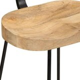 vidaXL barski stolci 2 kom 49x43x88 cm masivnog drva manga | shoptok.hr