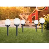 Globo Solarna LED svetilka (krogla, Ø 10 cm, višina: 39, IP44, bela) | Shoptok.si