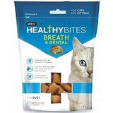 Healthy Mark+Chappell Bites Breath&Dental za mačke i mačiće 65 g Cene