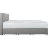 CARRYHOME POSTELJA Z VZMETNICO 120 cm x 200 cm , tekstil svetlo siva | Shoptok.si