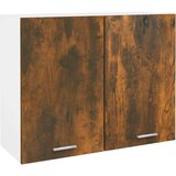 Viseći ormarić dimljeni hrast 80 x 31 x 60 cm konstruirano drvo Cijene