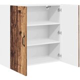  Zidni kuhinjski ormarić s policom Staro drvo 80 x 31 x 80 cm | shoptok.hr