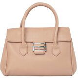 Shelvt Beige shoulder bag with belt Cene