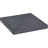 vidaXL Uteg za suncobran crni granitni četvrtasti 15 kg | shoptok.hr