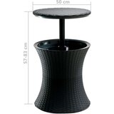 Keter Pacific Stol s Hladnjakom Antracit 203835 | shoptok.hr