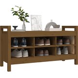  Klupa za hodnik boja meda 110x40x60 cm od masivne borovine | Eponuda.com