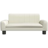  Krevet za pse krem 70 x 45 x 30 cm od umjetne kože | shoptok.hr