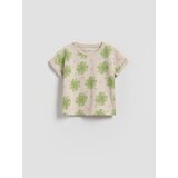 Reserved Majica kratkih rukava s uzorkom - bež | shoptok.hr