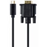 Gembird A-CM-VGAM-01 USB-C to VGA-M adapter, 2 m, black, blister Cene