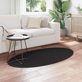  Tepisi za područja Ovalni HUARTE Crna 80 x 150 cm | shoptok.hr