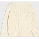Sinsay Pamučni pulover s ukrasnim pletenim uzorkom | shoptok.hr