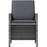  7-dijelni vrtni blagovaonski set sivi od poliratana | Eponuda.com