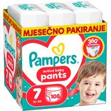 Pampers hlačne plenice Pants, velikost 5 (11–17 kg), 136 kosov | Shoptok.si