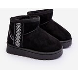 Boto Children's Quilted Snow Boots Black Leonora | shoptok.hr