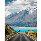  Painting by numbers 40x50 Travel to the mountains | Shoptok.si
