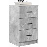  Noćni ormar Beton siva 38 x 38 x 66 cm Konstruirano drvo | shoptok.hr