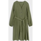 Sinsay Midi haljina na vezanje | shoptok.hr