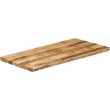 Stolna ploča sa živi rub 120x60x3,8 cm masivno grubo drvo manga | shoptok.hr