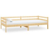 vidaXL Dnevni ležaj s madracem 90 x 200 cm od masivne borovine | shoptok.hr
