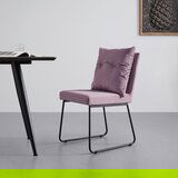 Modern Living stol bono, roza, žamet | Shoptok.si