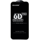  Kaljeno staklo 6D Pro Veason Glass - za Iphone 12 / 12 Pro crno | shoptok.hr