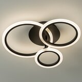 Brilagi plafonska svetiljka orbits LED/40W/230V 3000-6500K crna +daljinski upravljač | Eponuda.com