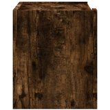  Zidni noćni ormarić boja dimljenog hrasta 45 x 30 x 35 cm | shoptok.hr