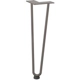 vidaXL noge za ukosnice za stolić za kavu 4 kom 42 cm puni čelik | shoptok.hr