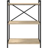 vidaXL Police za knjige sonoma hrast 60 x 30 x 83 cm Konstruirano drvo | shoptok.hr