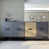 Hanah home konzolni sto Cherry, 180x82.6x35 cm, Antracit | ePonuda.com