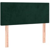  LED uzglavlje tamnozeleno 80 x 5 x 78/88 cm baršunasto | shoptok.hr