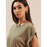 Sinsay Bluza kratkih rukava s dodatkom viskoze | shoptok.hr