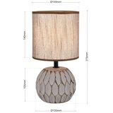 Orion LA 4-1224/1 - Stona lampa PINIA 1xE14/25W/230V keramika bež/siva | Eponuda.com