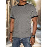 DStreet T-shirt męski basic szary | Shoptok.si