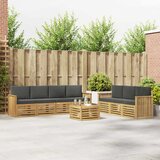  Setovi sofa 8 kom. Bijela i antracit Poliester | Shoptok.si
