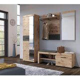 CARRYHOME OGLEDALO, 50/107/1,9 cm steklo, leseni material | Shoptok.si